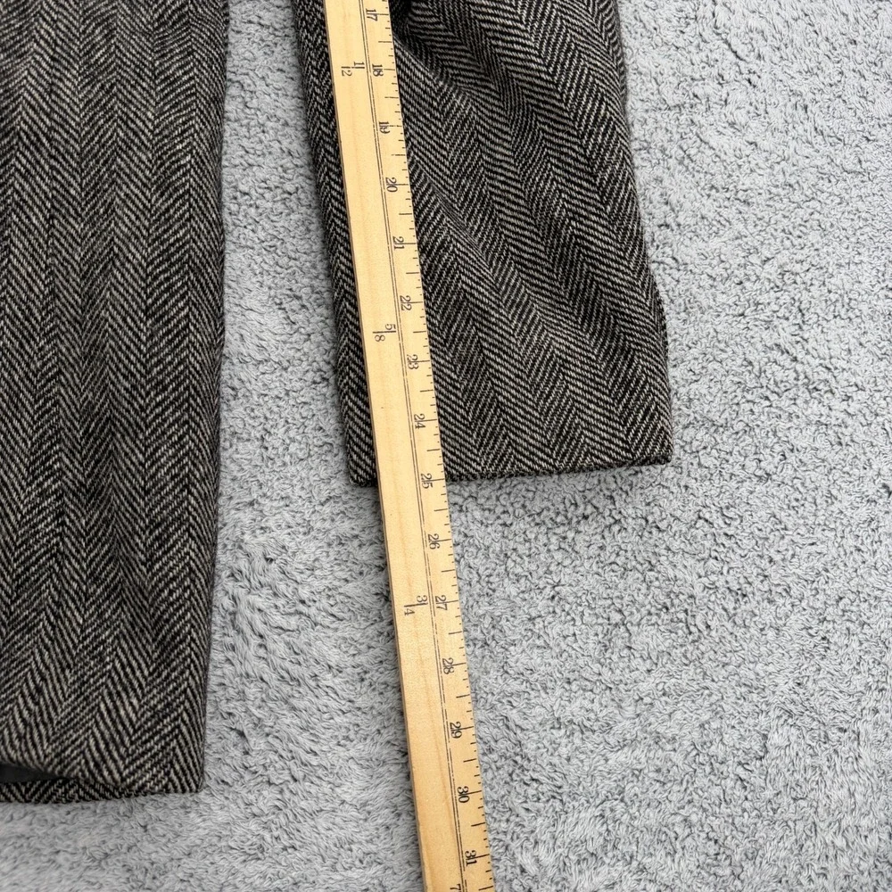 Vintage Brooks Brothers Blazer Mens 41L Tweed Shetland Wool Herringbone USA Made